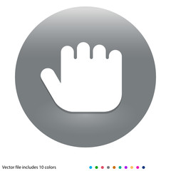 Multicolored App Button