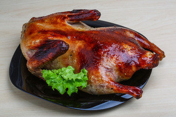 Roasted duck