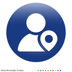 Multicolored App Button