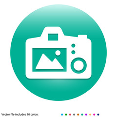 Multicolored App Button