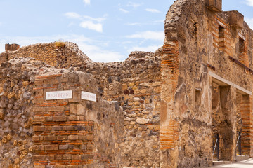 Fototapeta premium In Pompeji