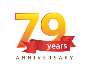 79 Years Anniversary Logo