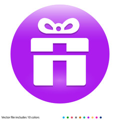 Multicolored App Button