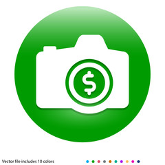 Multicolored App Button