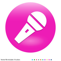 Multicolored App Button