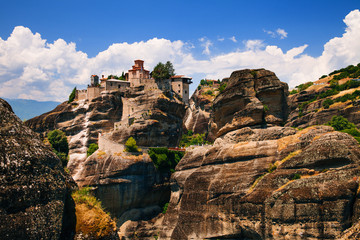 Naklejka premium Meteora Monasteries, Greece