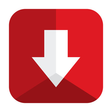 Red DOWNLOAD/PDF Vector Web Button