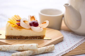 cheese cake mix fruit