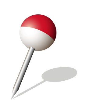 &bdquo;Indonesien&bdquo; Stecknadel,
