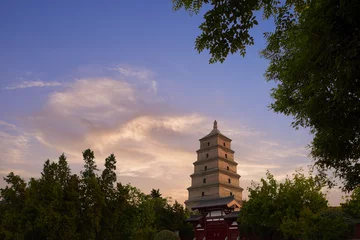 Foto op Canvas Big Wild Goose Pagoda © lujing