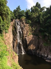 カオヤイ国立公園　ヘウナロック滝