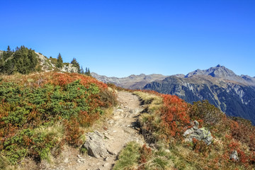 Wanderweg, Silvretta Montafon 