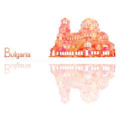 the symbol of Bulgaria, vector illustration
