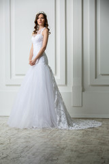 Fototapeta premium Portrait of elegant bride