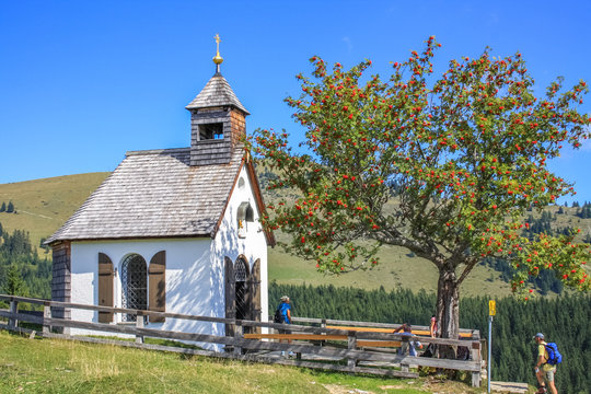 Kapelle auf der Postalm, Salzkammergut 