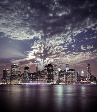 New York City Manhattan view © konradbak