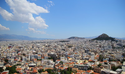 アテネの街並み