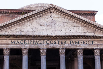 Fototapeta na wymiar Pantheon in Rom