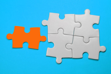 Puzzle - Leadership Concept