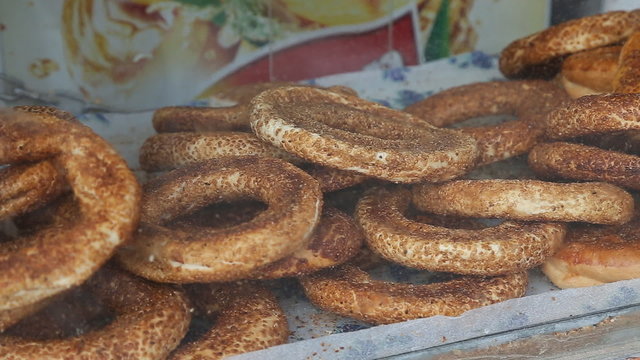 Turkish bagel simit