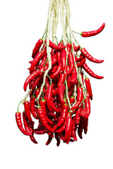 Red chili hanging
