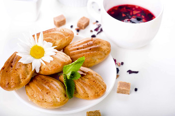 Madeleine homemade cakes