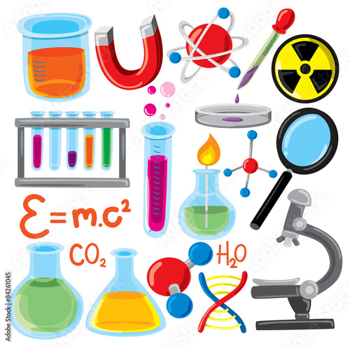 "set of science stuff icon" Stockfotos und lizenzfreie Vektoren auf