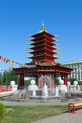 Fototapeta premium Buddhist Pagoda Seven Days