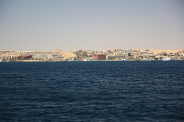 Fototapeta premium Wybrzeże, Morze Czerwone, Egipt