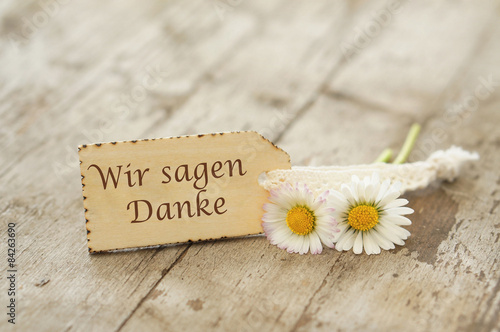 "Wir sagen Danke" Stockfotos und lizenzfreie Bilder auf Fotolia.com