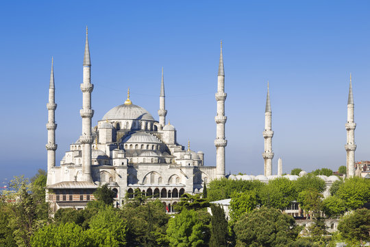 Bllue mosque, Istanbul, Turkey
