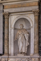 Fototapeta na wymiar In der Basilika Sankt Paul Vor Den Mauern