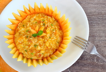 Risotto al melone
