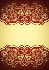 Vintage floral background.