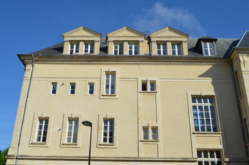 Façade d'un immeuble.