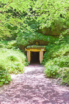 Ryugenji Mabu Shaft of Iwami Ginzan mine, Omori, Japan