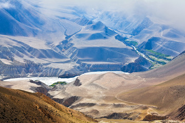Kali Gandaki valley in Nepal
