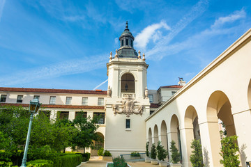 Fototapeta na wymiar City Hall, in Pasadena, California.