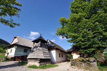 Fototapeta na wymiar Vlkolinec - Unesco village