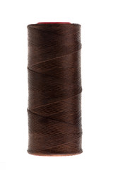 bobina hilo encerado marrón