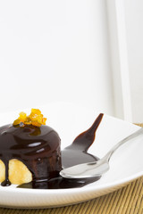 Chocolate and orange cake