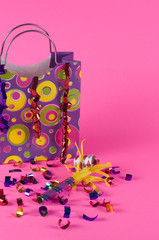 Colored gift Bag for Birthday Party