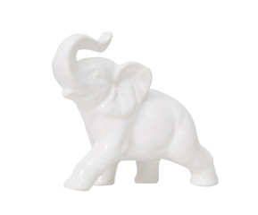 Elephant. ceramics. right side view