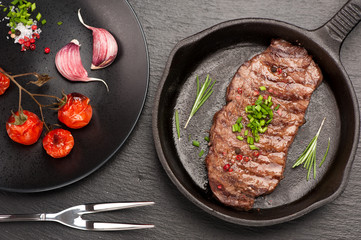 Grilled Ribeye steak entrecote