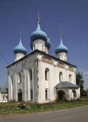 Fototapeta na wymiar Cathedral of the Annunciation in Gorokhovets. Russia