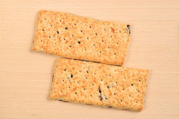 Gebäck mit Rosinen