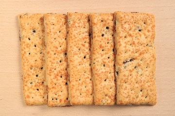 Gebäck mit Rosinen