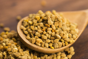 Bee pollen closeup
