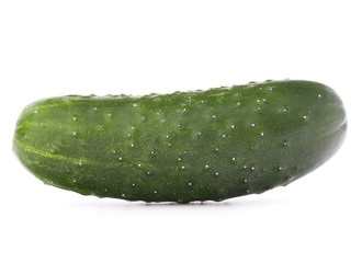 Cucumber vegetable  isolated on white background cutout