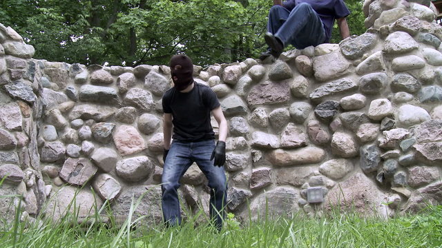 Crooks Jump Wall